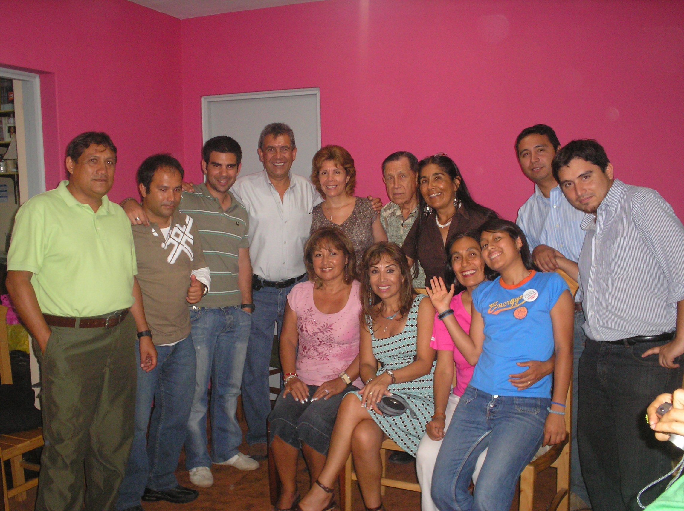 Visita de Malena a Lima 2008